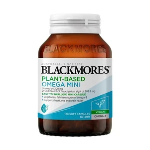 (PRE ORDER) Blackmores Plant-Based Omega Mini 120 Capsules shelf life 2yrs